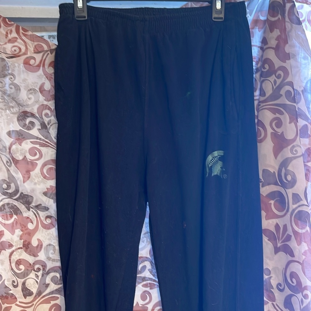 Men’s Black Fleece Michigan State Spartans Pants